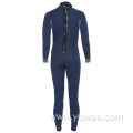 Womens 3mm back zip fullsuits